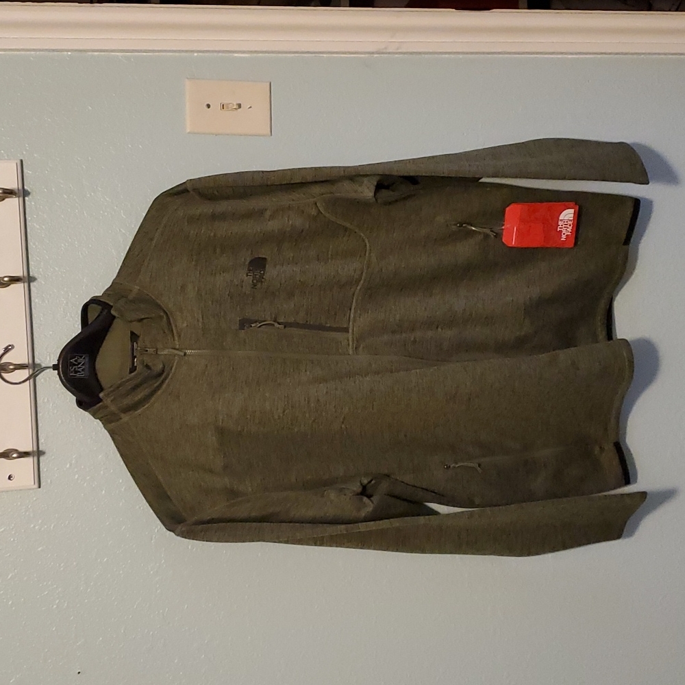 The North Face Skyline Fleece Full-Zip Jacket, Clover Green